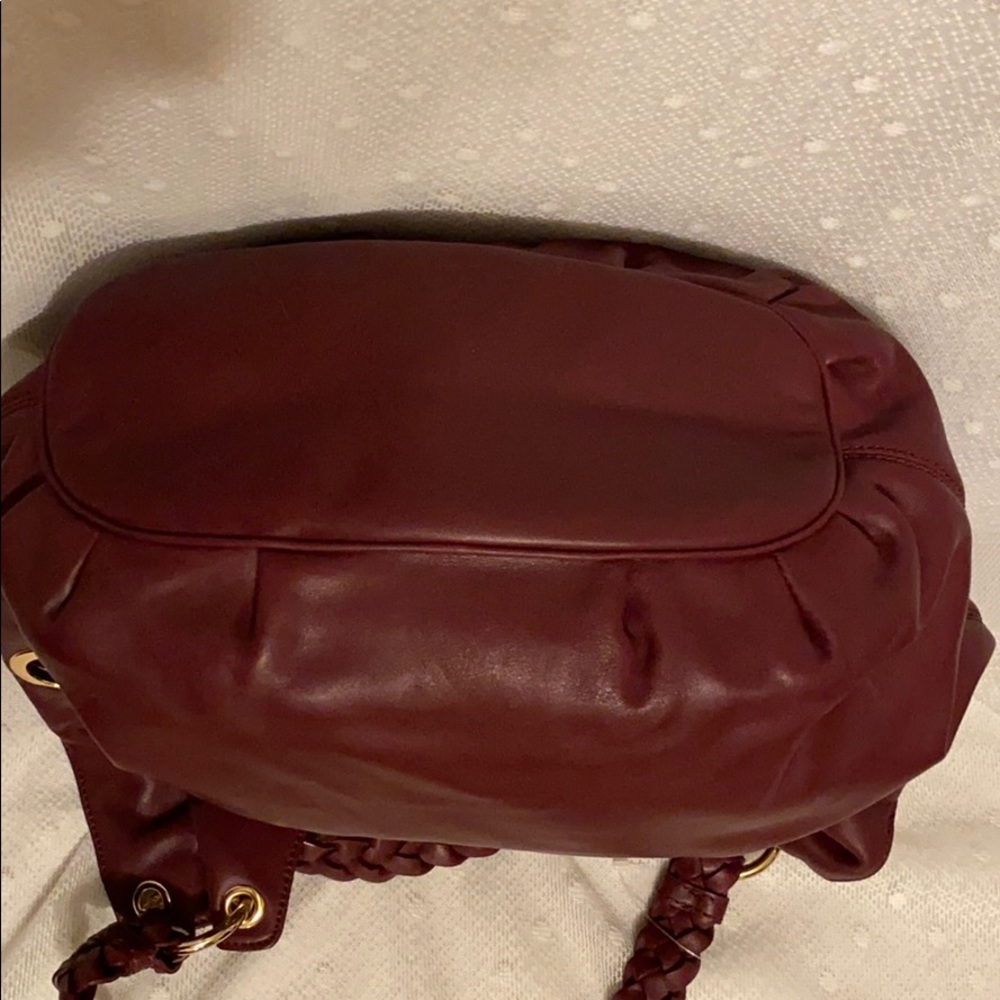 *SOLD*Michael Kors Braided Grommet Shoulder Tote - Picture 5 of 11